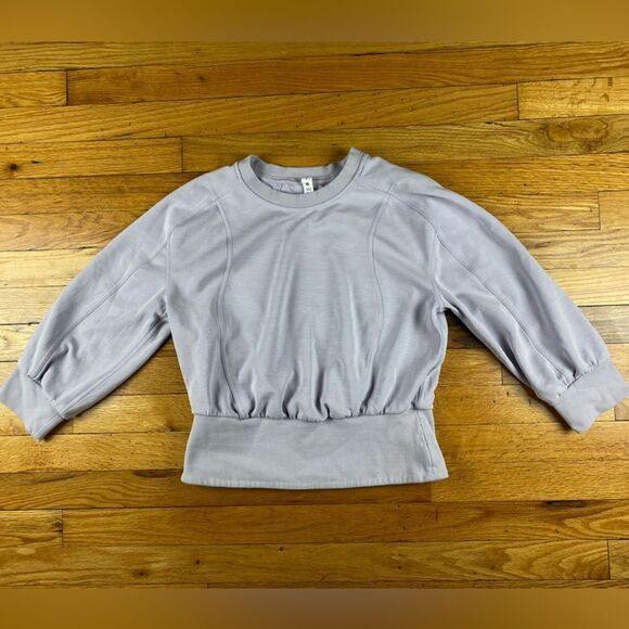 Lululemon lemon Softstreme Ribbed-Hem
Pullover Faint Lavender size 6 - Picture 5 of 12